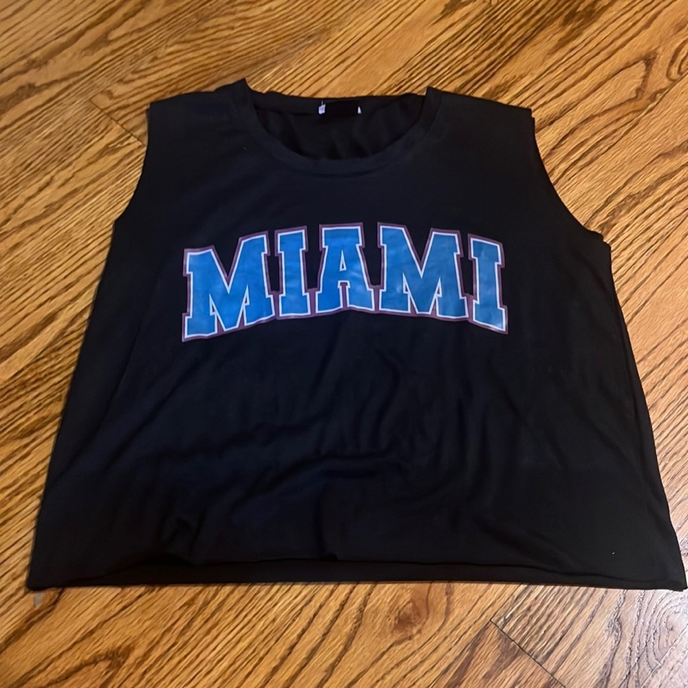 OSM Girl’s Black Miami Tank